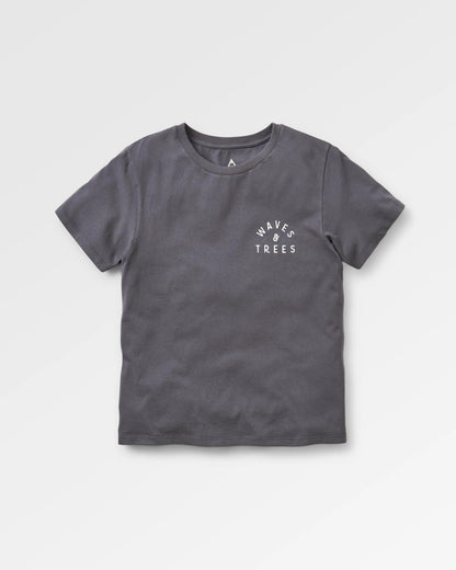 Penida T-Shirt - Charcoal - Flatlay