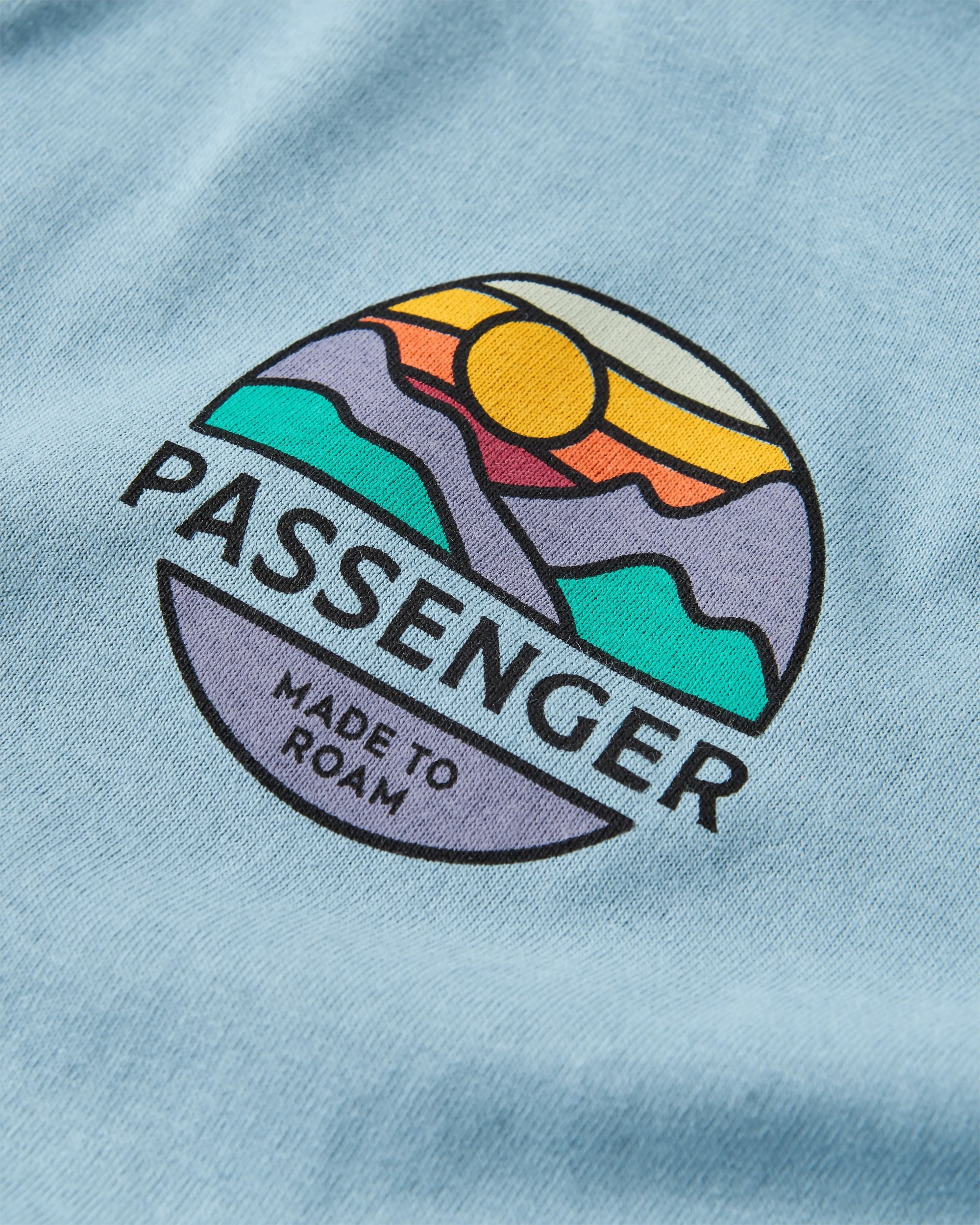 Laidback Recycled Cotton Vest - Faded Denim - Flatlay