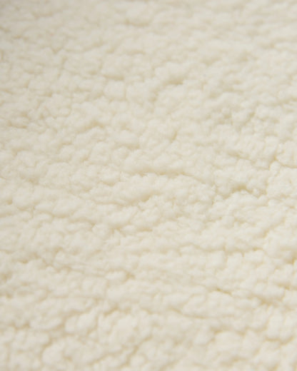 Flint Organic Cotton Overshirt - Vintage White Check - Flatlay