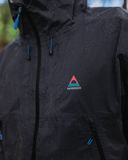 Trailscape Light Men's Recycled Waterproof Jacket - Black - Lifestyle