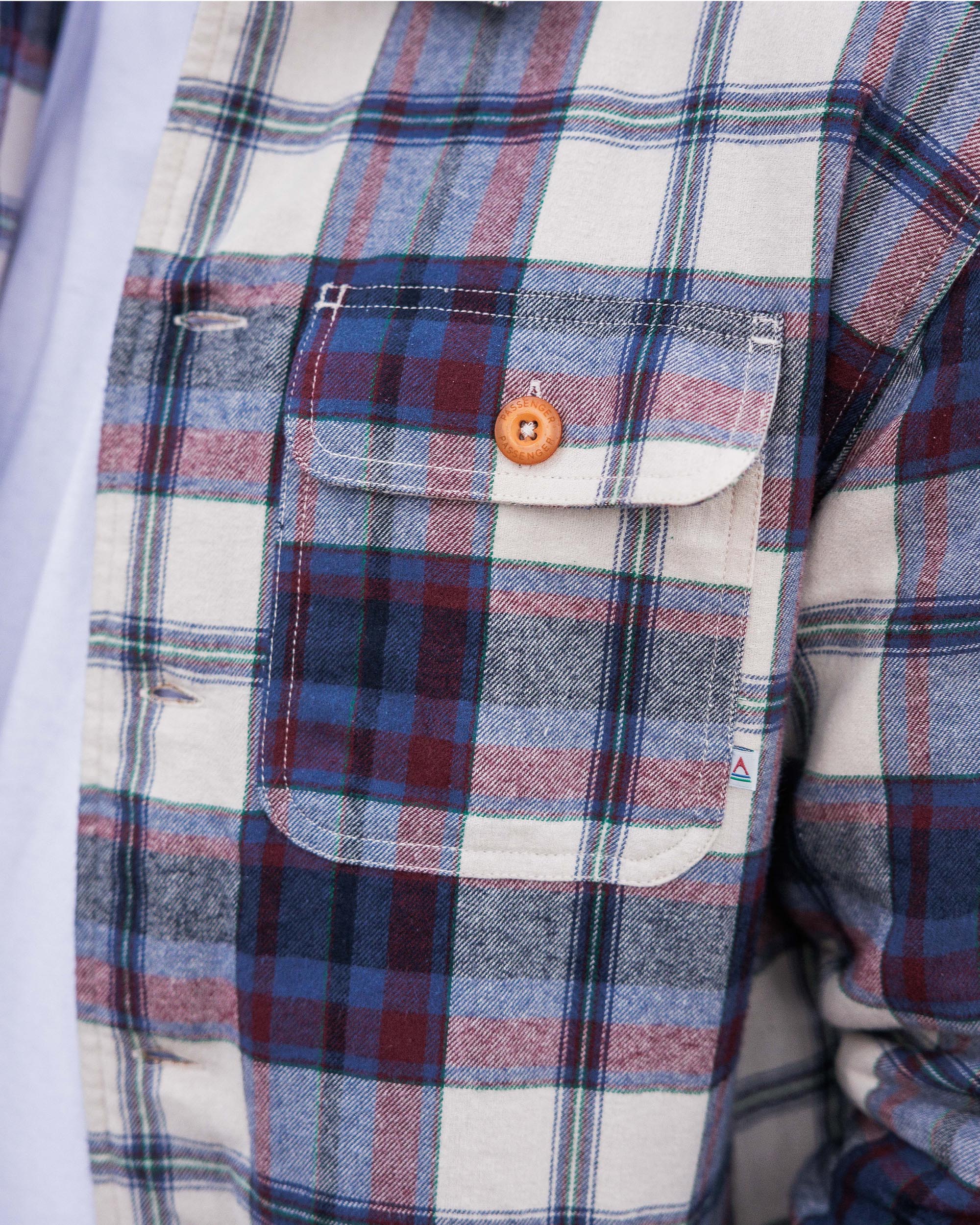 Freestyle Sherpa-Lined Overshirt - Vintage White - Lifestyle