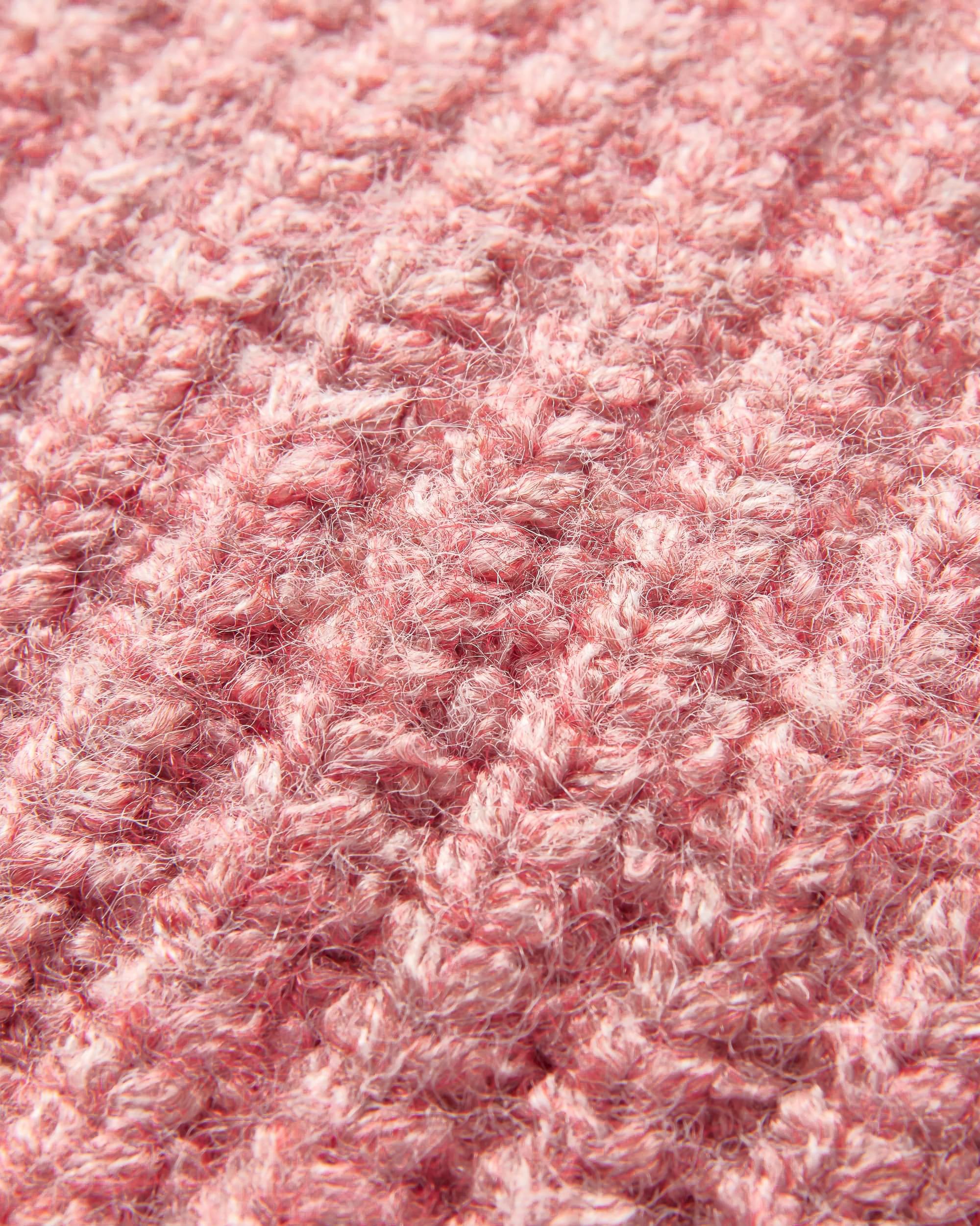 Redwood Fleece Lined Recycled Beanie - Rose - Flatlay