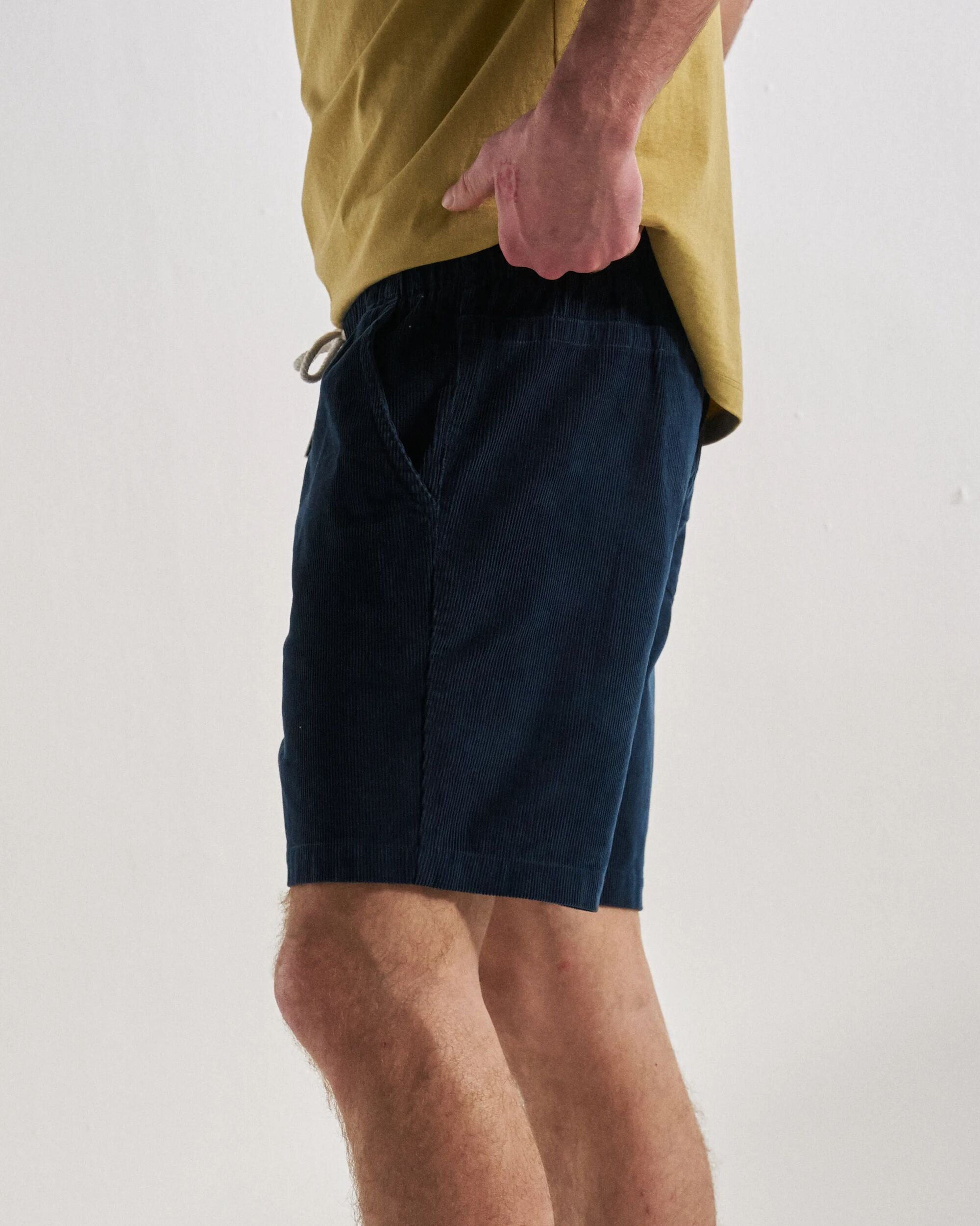 Drifter Cord Short Rich Navy – Passenger