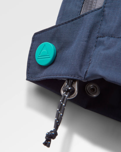 Droplet Waterproof Recycled Trouser - Deep Navy - Flatlay