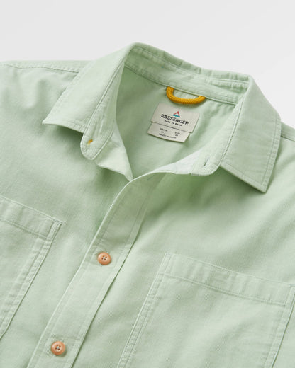 Backcountry Cord Light Shirt - Spearmint - Flatlay