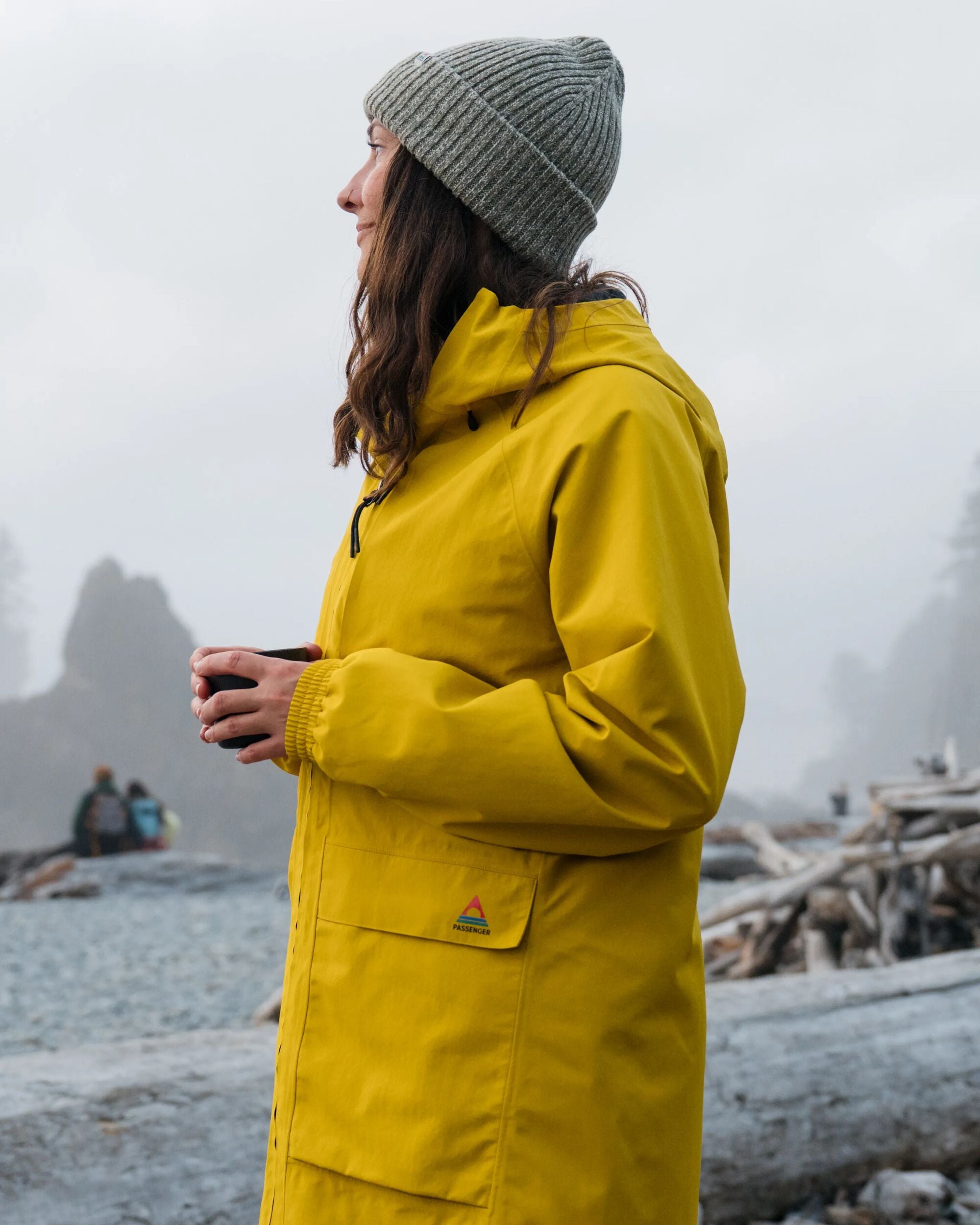 Serein Waterproof Jacket Heritage Yellow – Passenger