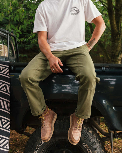 Vantage Organic Cotton Trouser - Khaki - Lifestyle