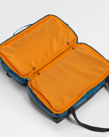 Roamer 60L Split Duffel Bag - Tidal Blue - Flatlay