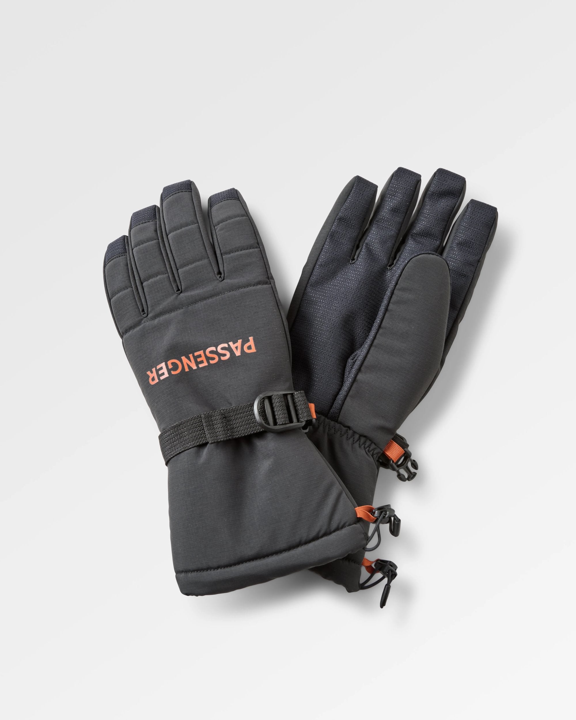 Snowscape Recycled Insulated Gloves - Black - Flatlay