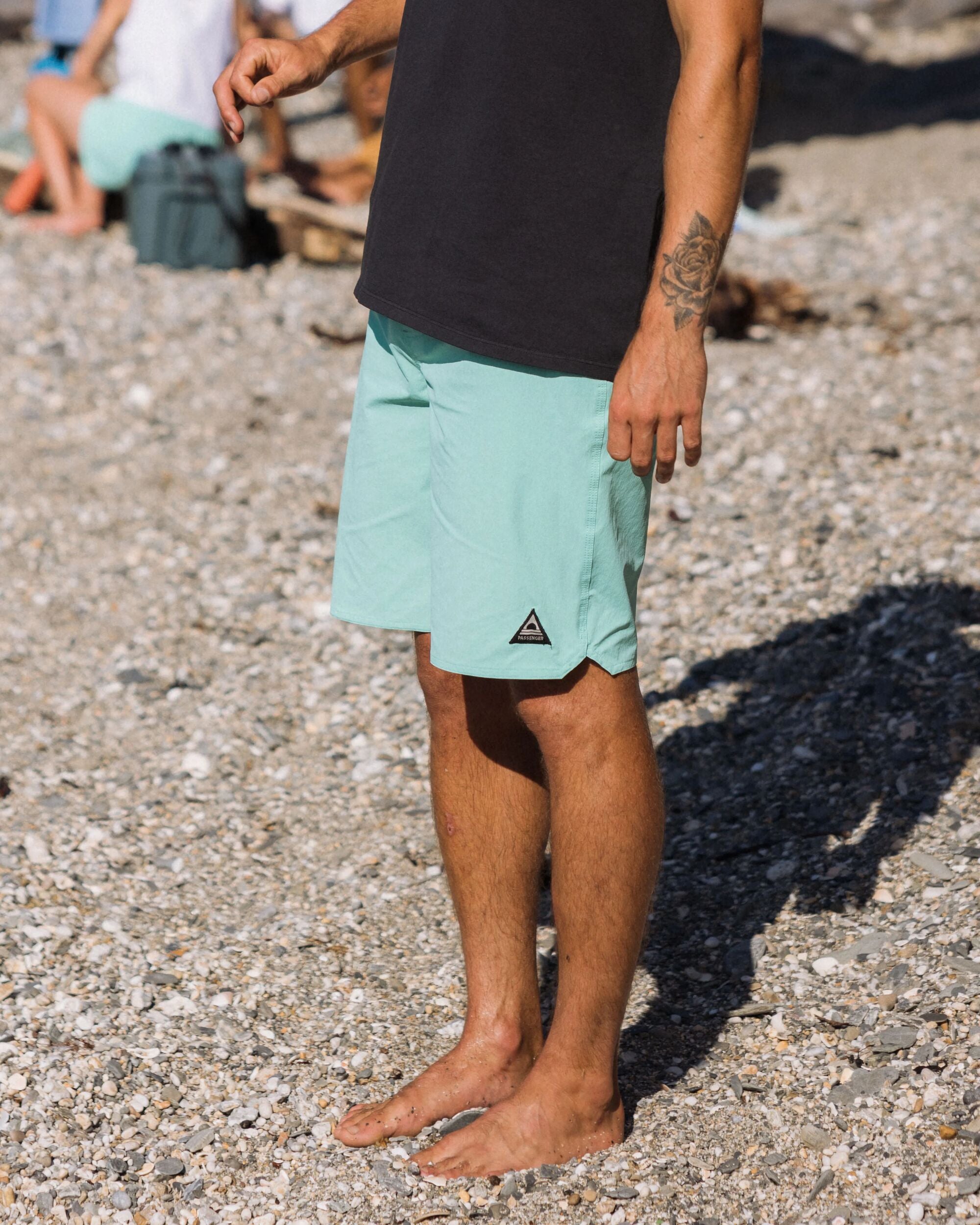 Cruiser NetPlus® Recycled 21" Boardshort - Aqua - Lifestyle