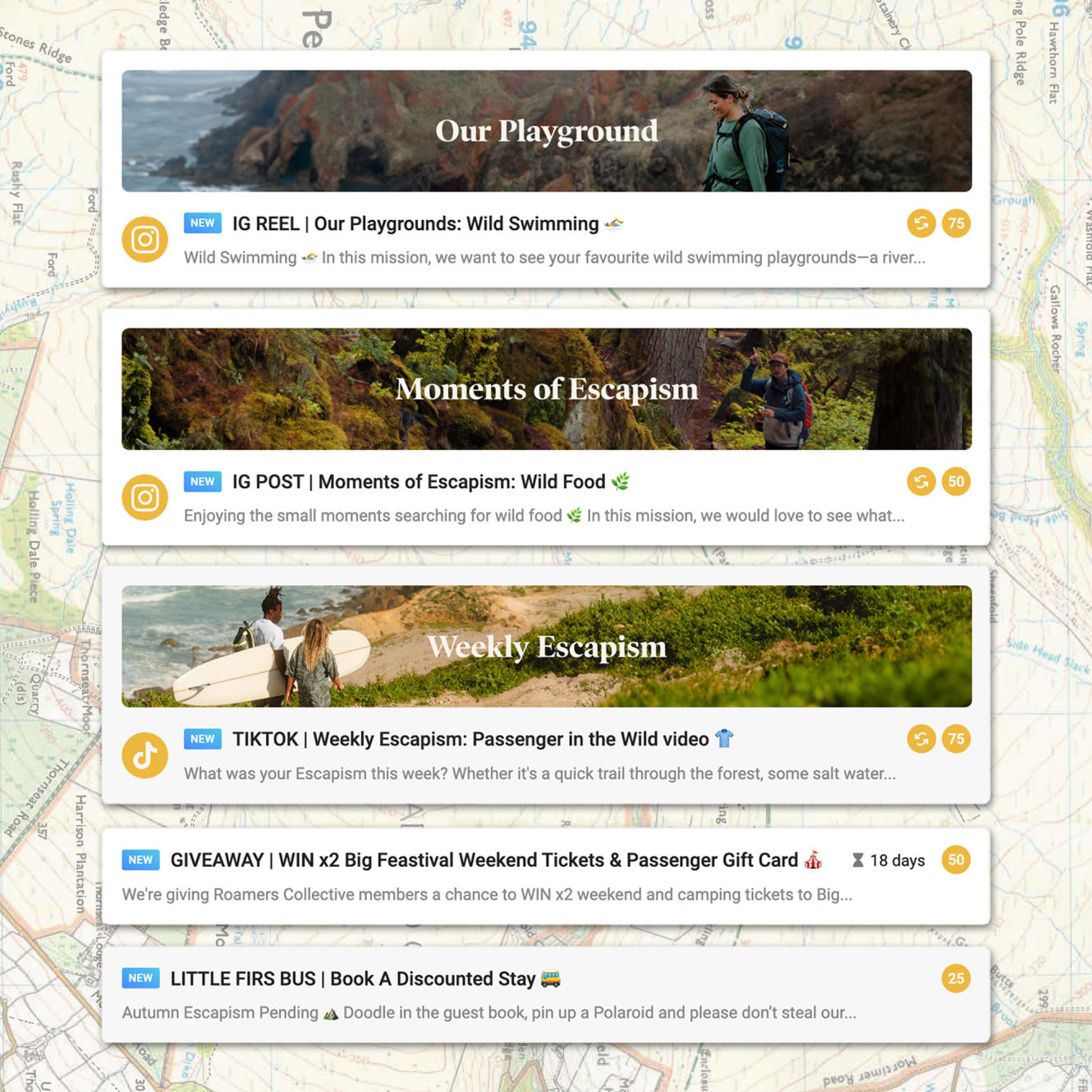 Complete Daily, Weekly + One-Off Missions