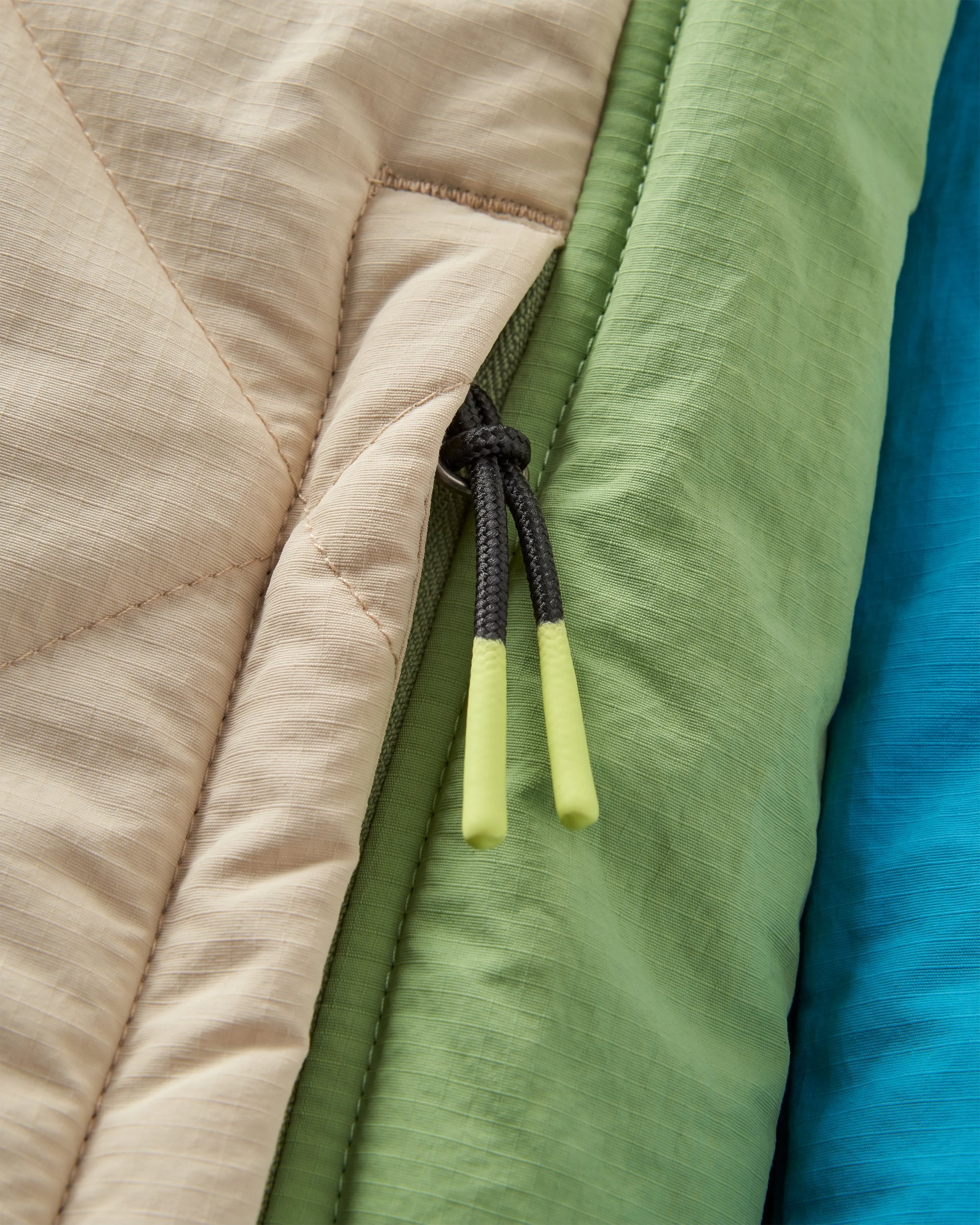 Ocean Recycled Insulated Anorak - Bluejay/Feather - Flatlay