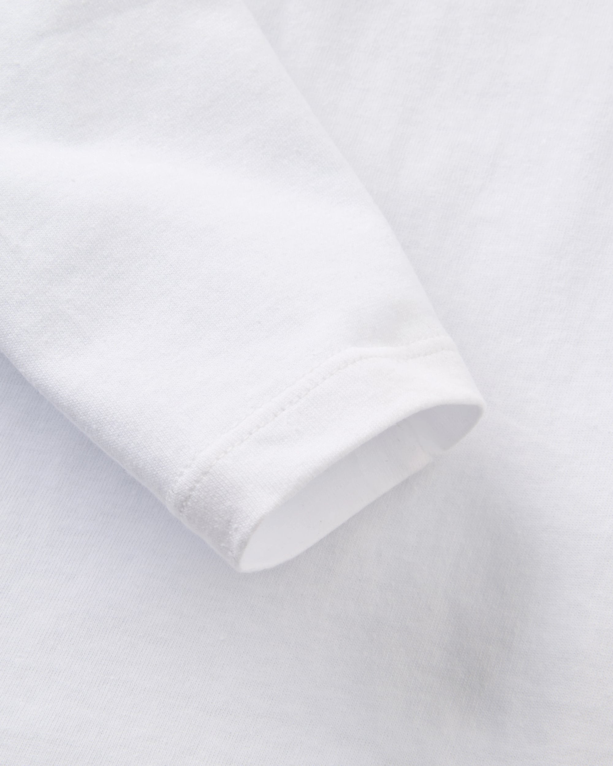 Explore LS T-Shirt - White - Flatlay