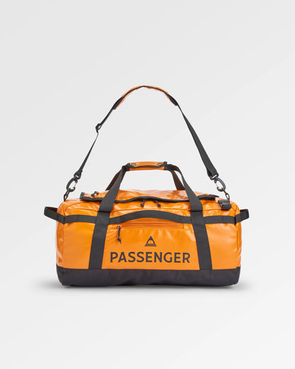 Roamer Recycled 40L Duffel Bag - Sunrise Orange - Flatlay