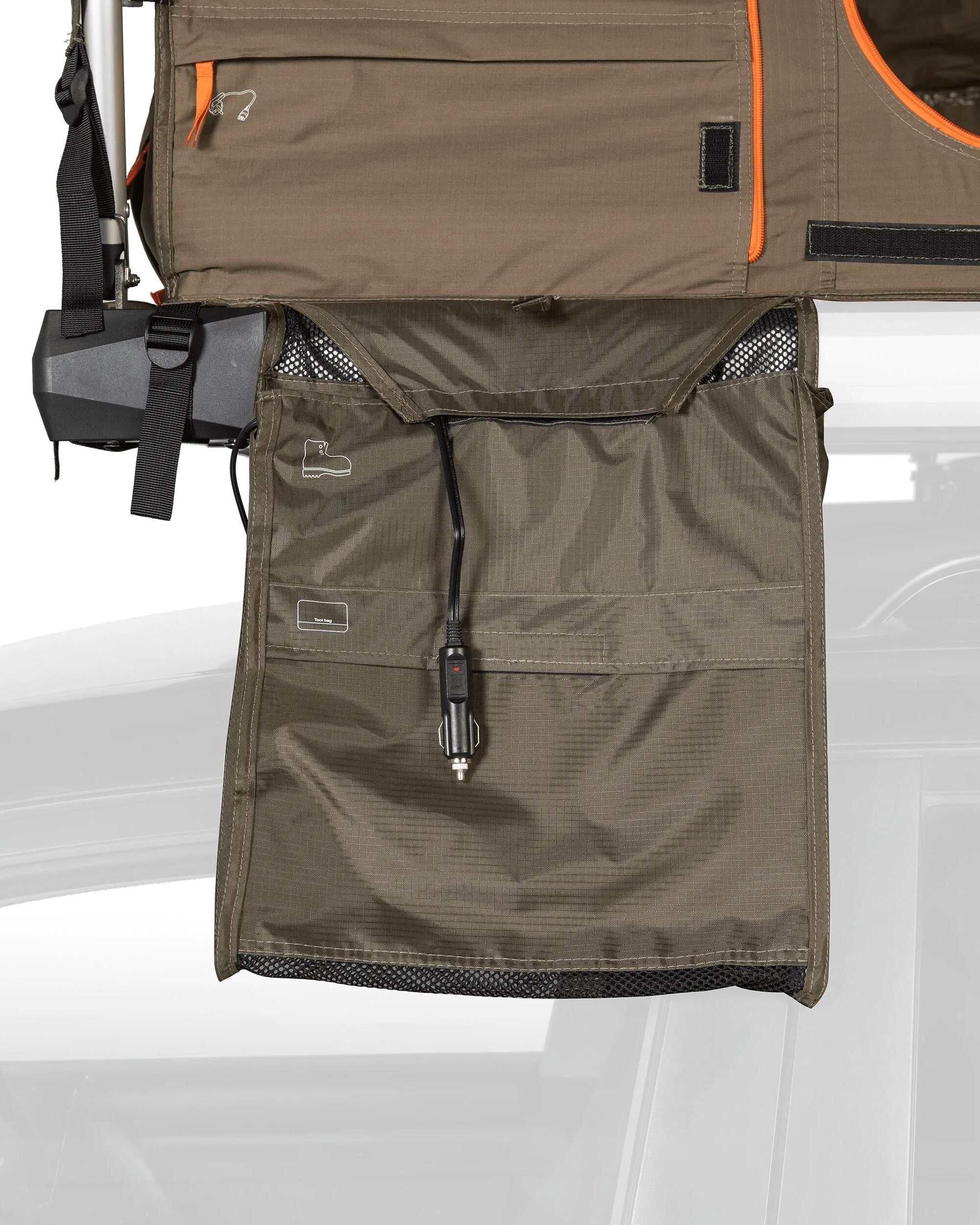 Dometic TRT 120 E - Forest Green - Flatlay