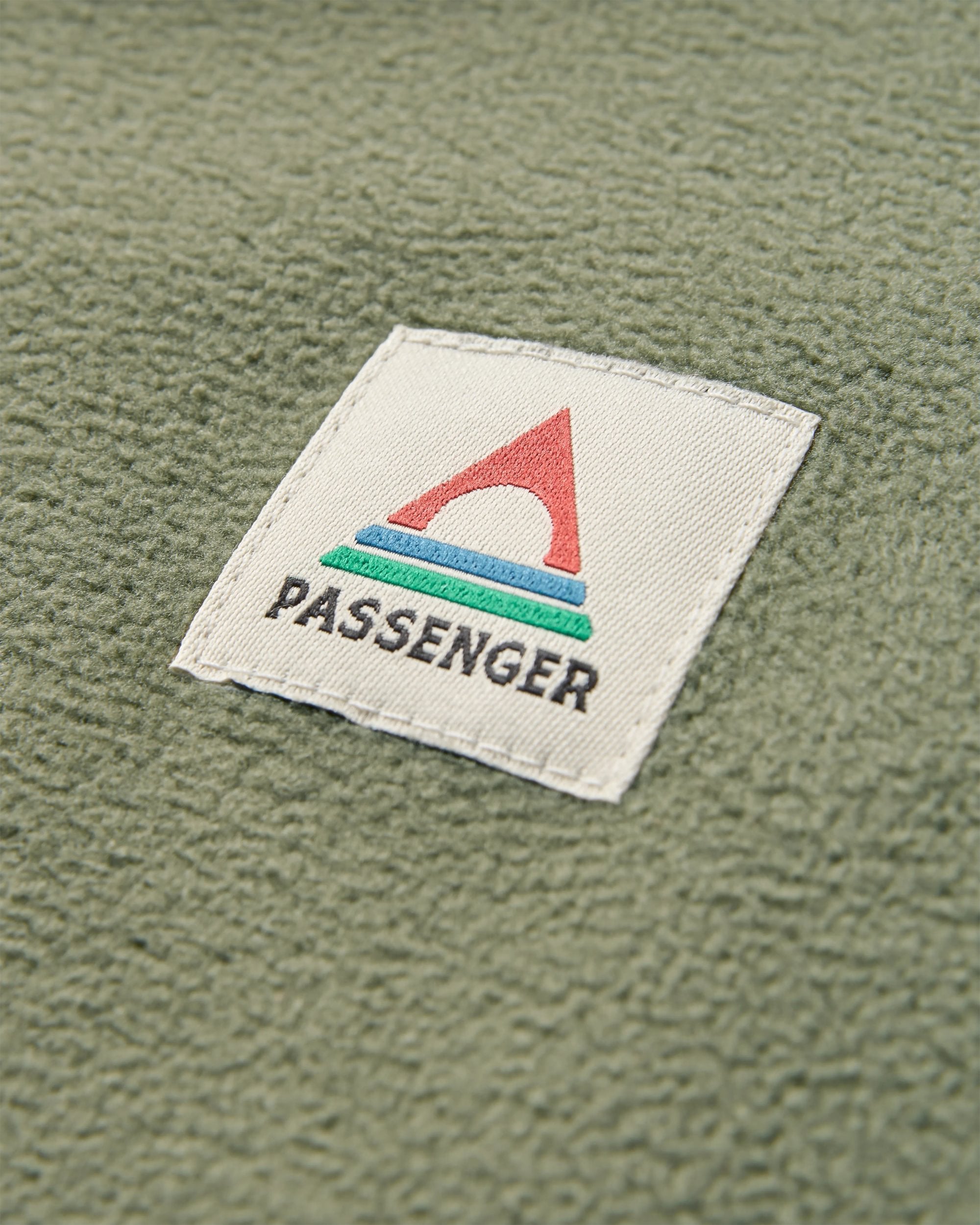 Switchback Recycled Micro Polartec® Fleece - Khaki - Flatlay