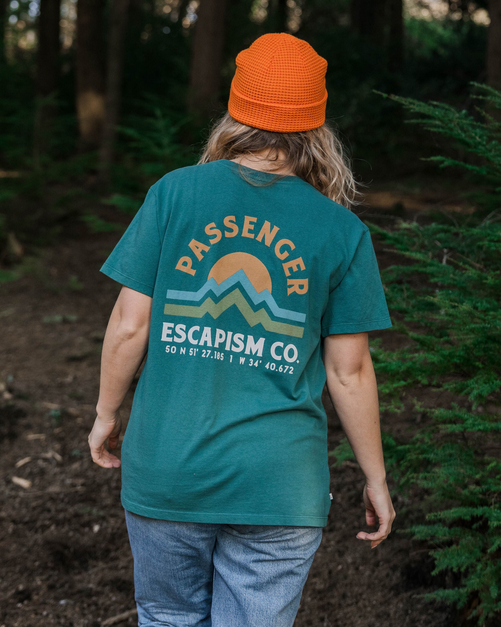 Breathe Recycled Cotton T-Shirt - Mediterranean - Lifestyle