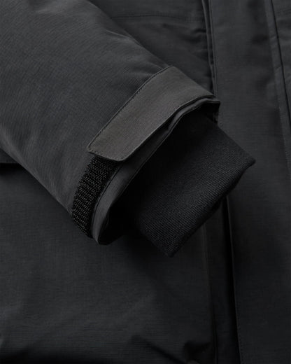 Explorer Waterproof Down Parka - Black - Flatlay