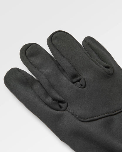 Jacks 2.0 Recycled Touch Screen Gloves - Black - Flatlay