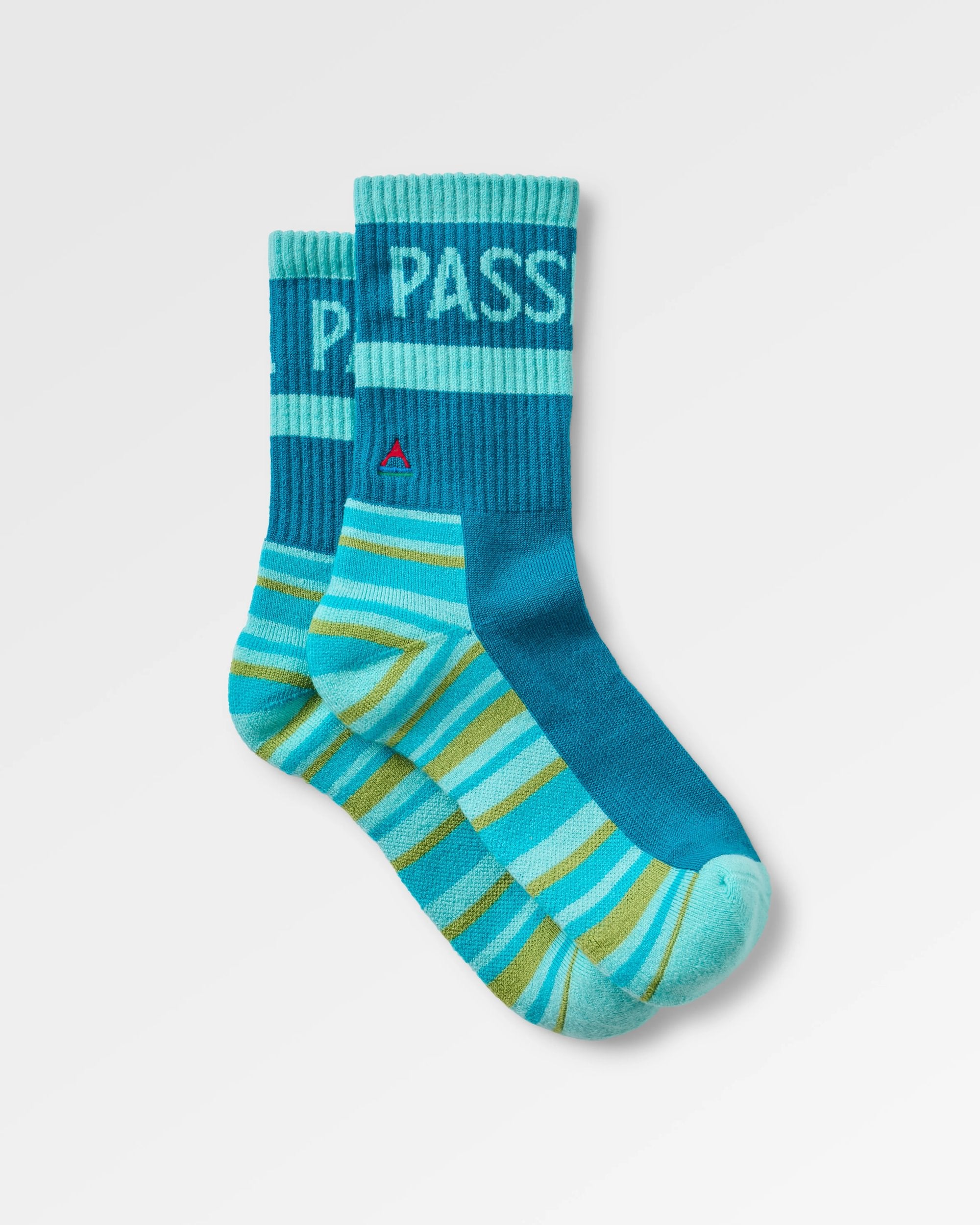 Tahoma Active Socks - Mediterranean - Flatlay