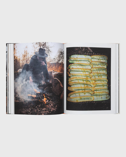 Cooking Greens On Fire - Flatlay