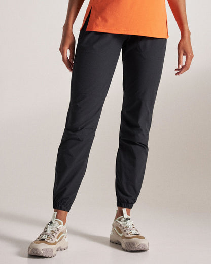 Sandstone Recycled Active Trail Jogger - Black - Studio Model