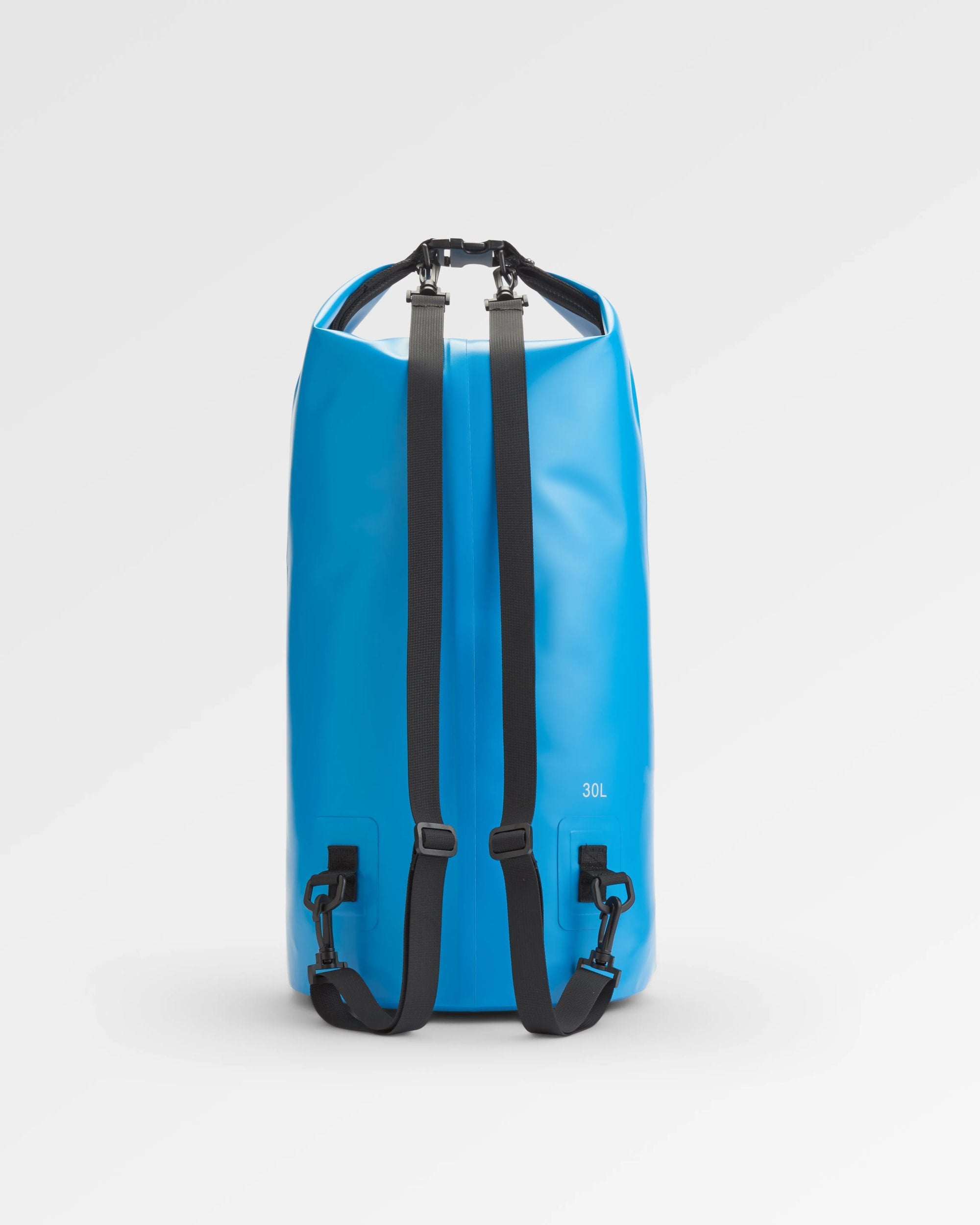 Tide 30L Recycled Dry Bag - Bluejay - Flatlay