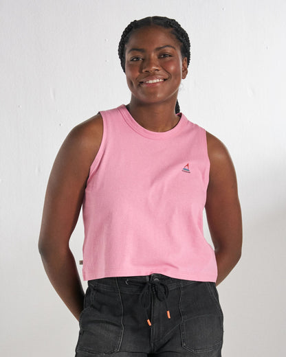 Classic Vest - Pink Rose - Studio Model