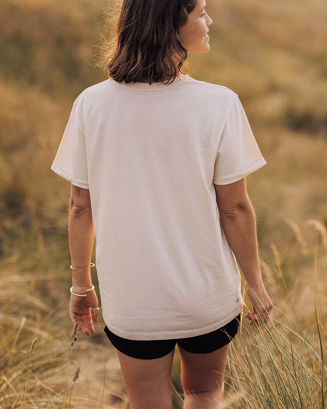 Wildly Recycled Cotton T-Shirt - Birch