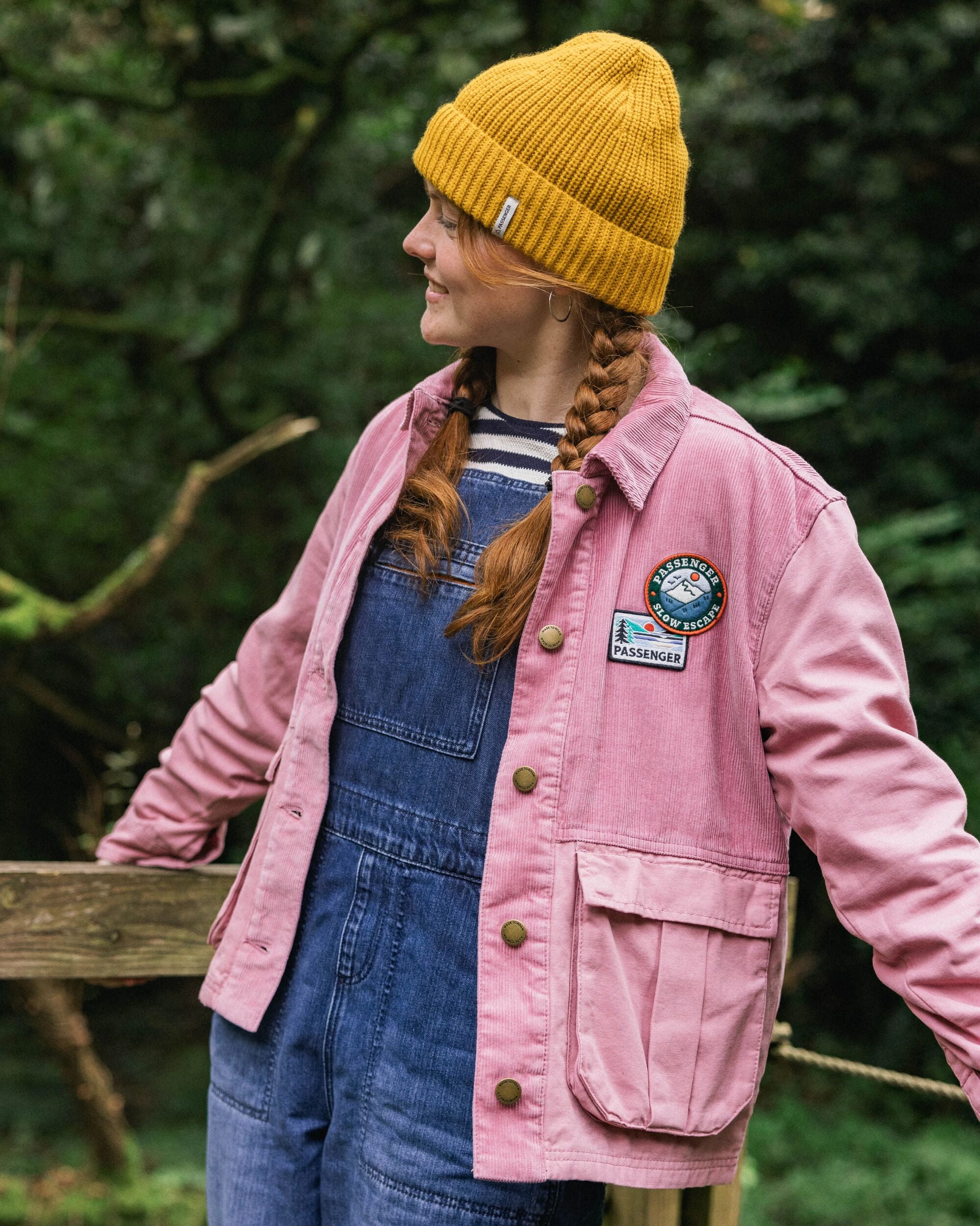 Nomad Corduroy Overshirt Pink Haze – Passenger