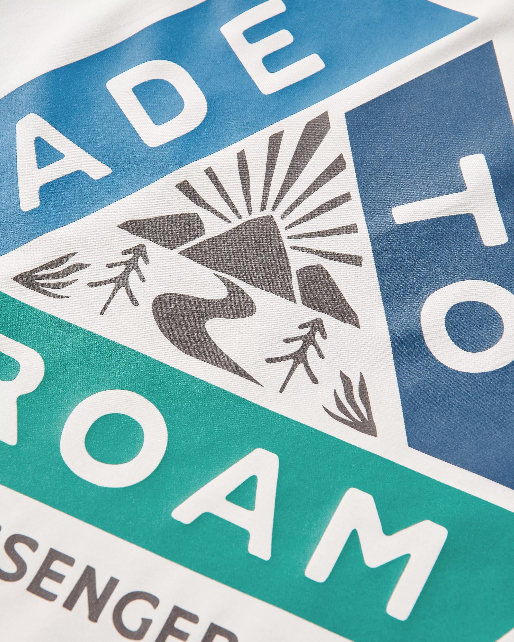 Range Recycled Active LS T-shirt - Dusty Ochre/ Vintage White - Flatlay