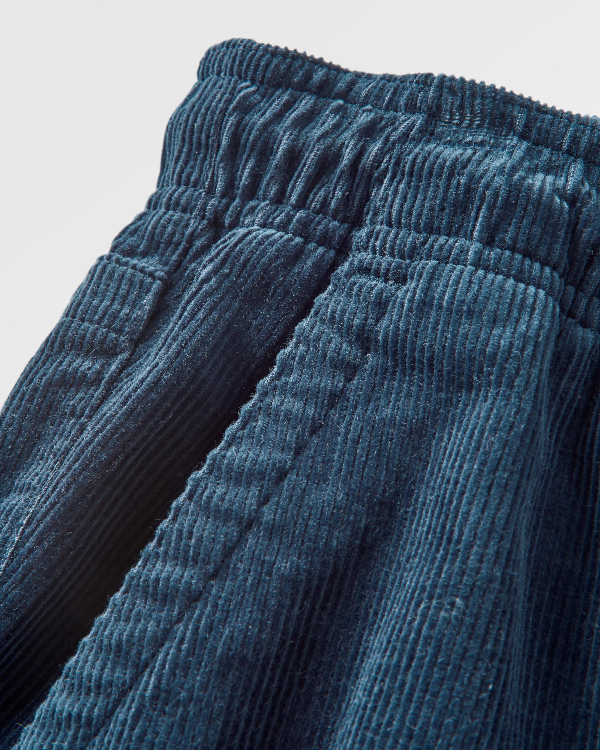 Drifter Corduroy Short - Rich Navy - Flatlay