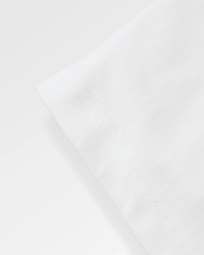 Vita Wordmark Relaxed Fit T-Shirt - White - Flatlay