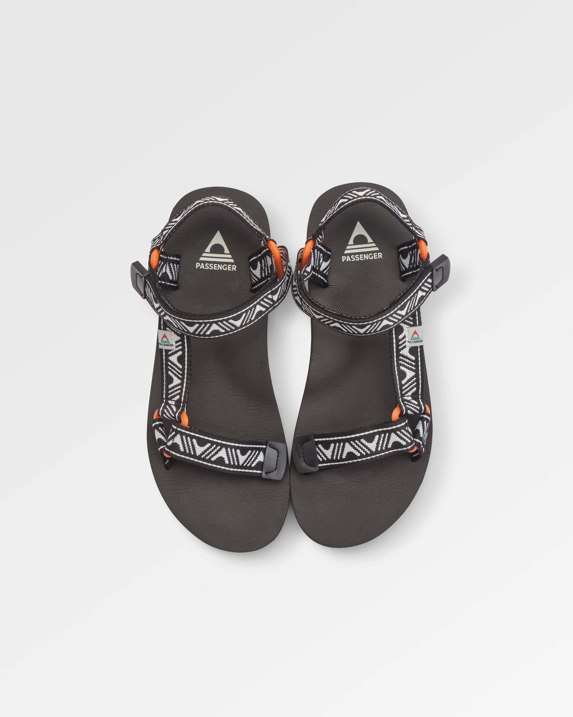 Venice Sandal - Trail Monochrome - Flatlay