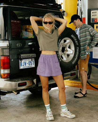 Whirl Lightweight Skort - Purple Haze - Lifestyle