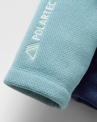 Snowdrop Recycled Polartec® Fleece - Arctic - Flatlay