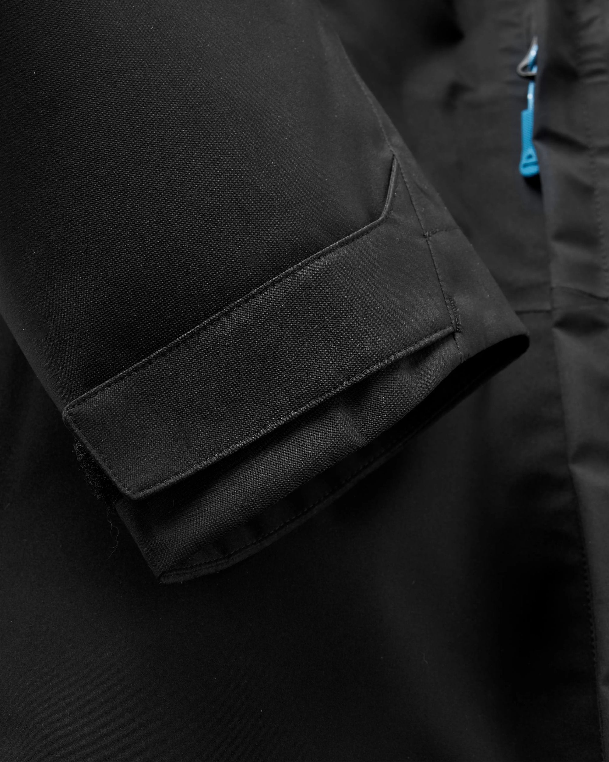 Five Season Recycled Waterproof Jacket - Black - Flatlay