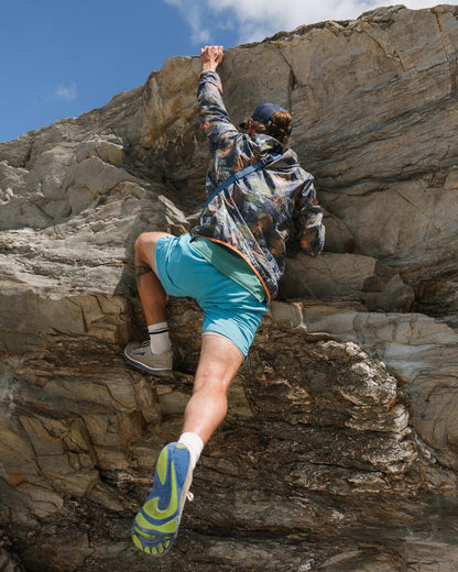 Sandune Trail Short - Blue Pool - Lifestyle