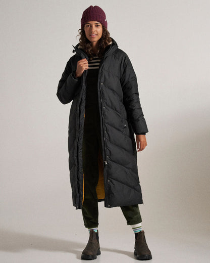 Tasman Long Insulated Jacket - Black - Studio Model