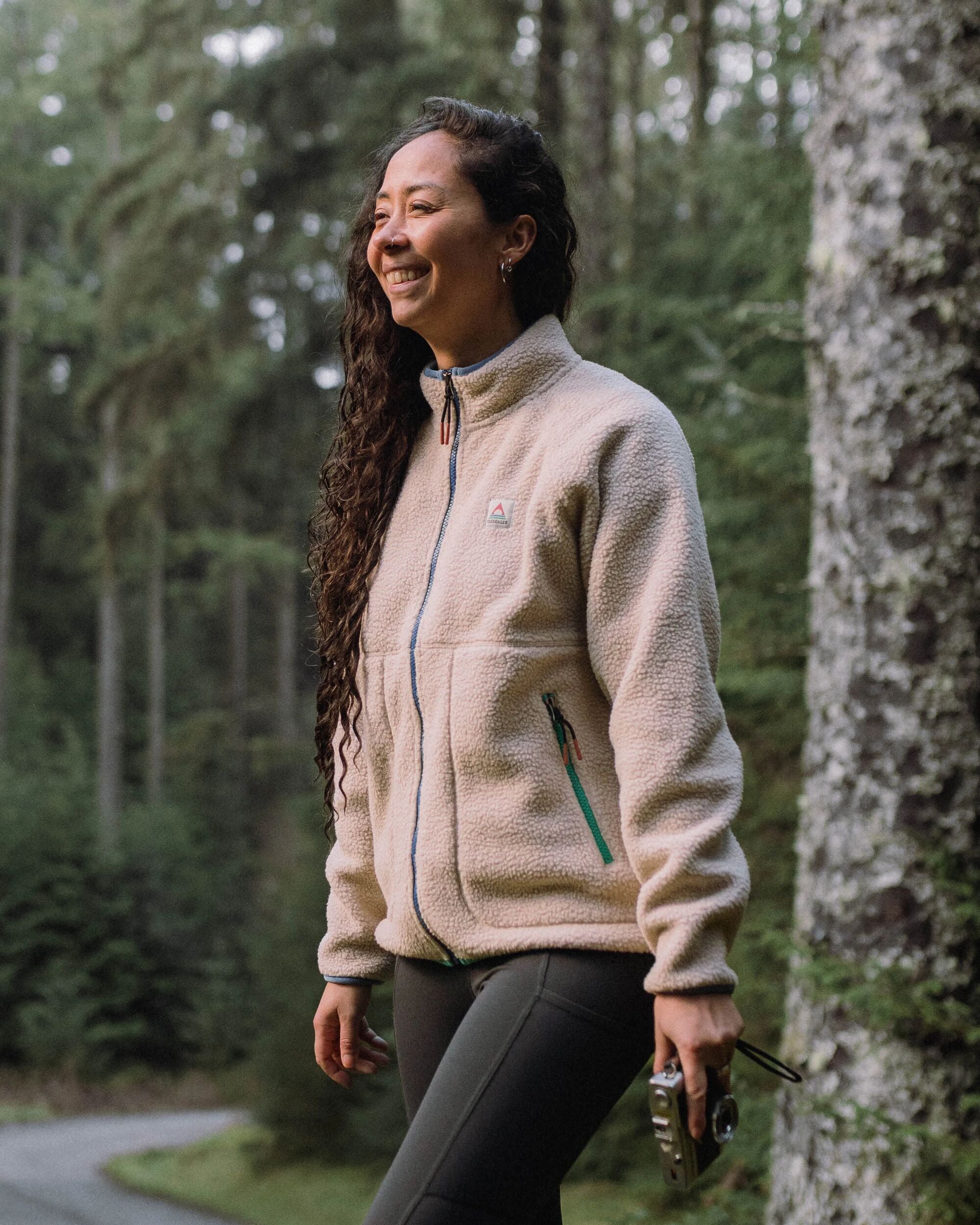 Fairbanks Full Zip Sherpa Fleece Oatmeal – Passenger