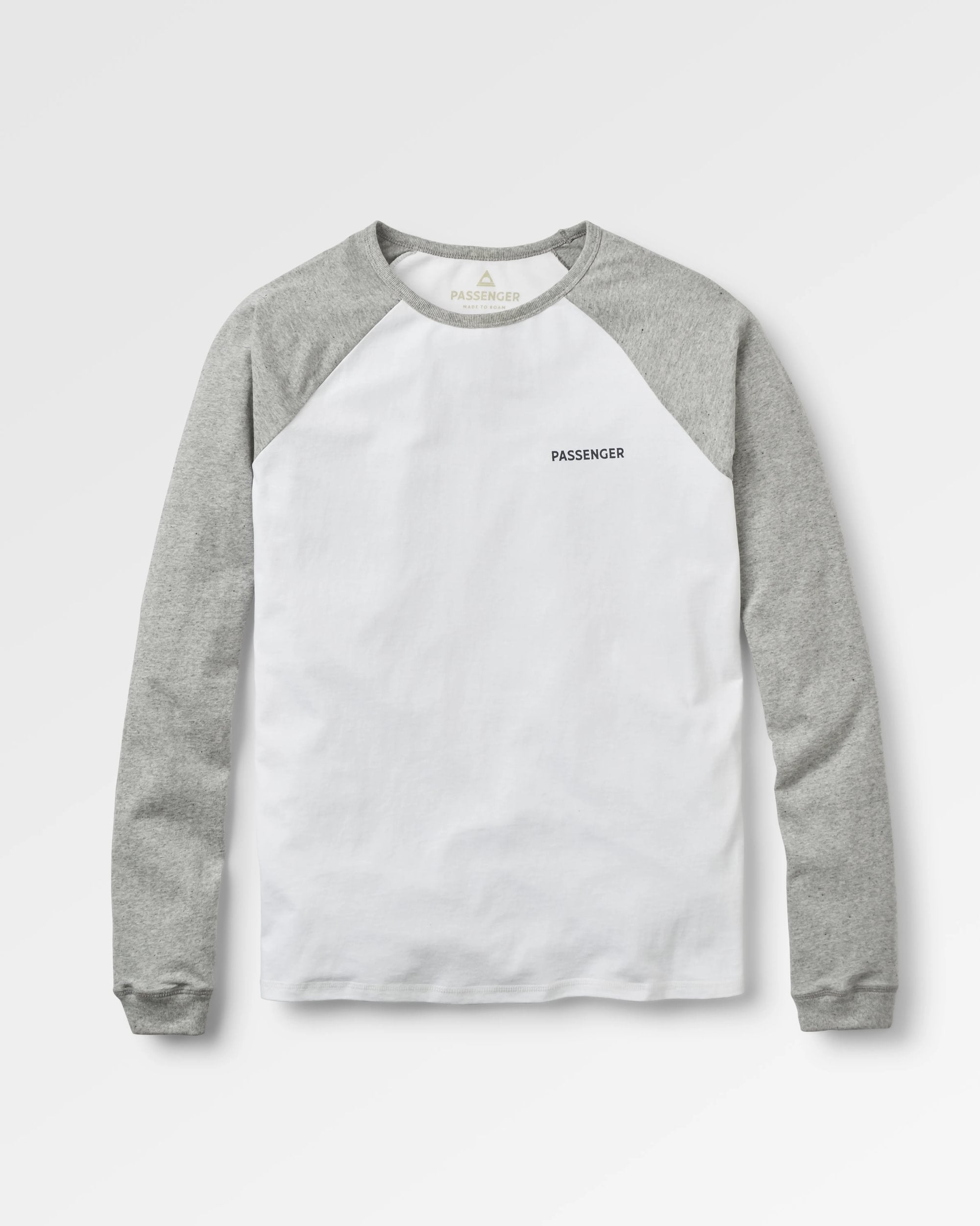 Roamer Raglan LS T-Shirt White – Passenger
