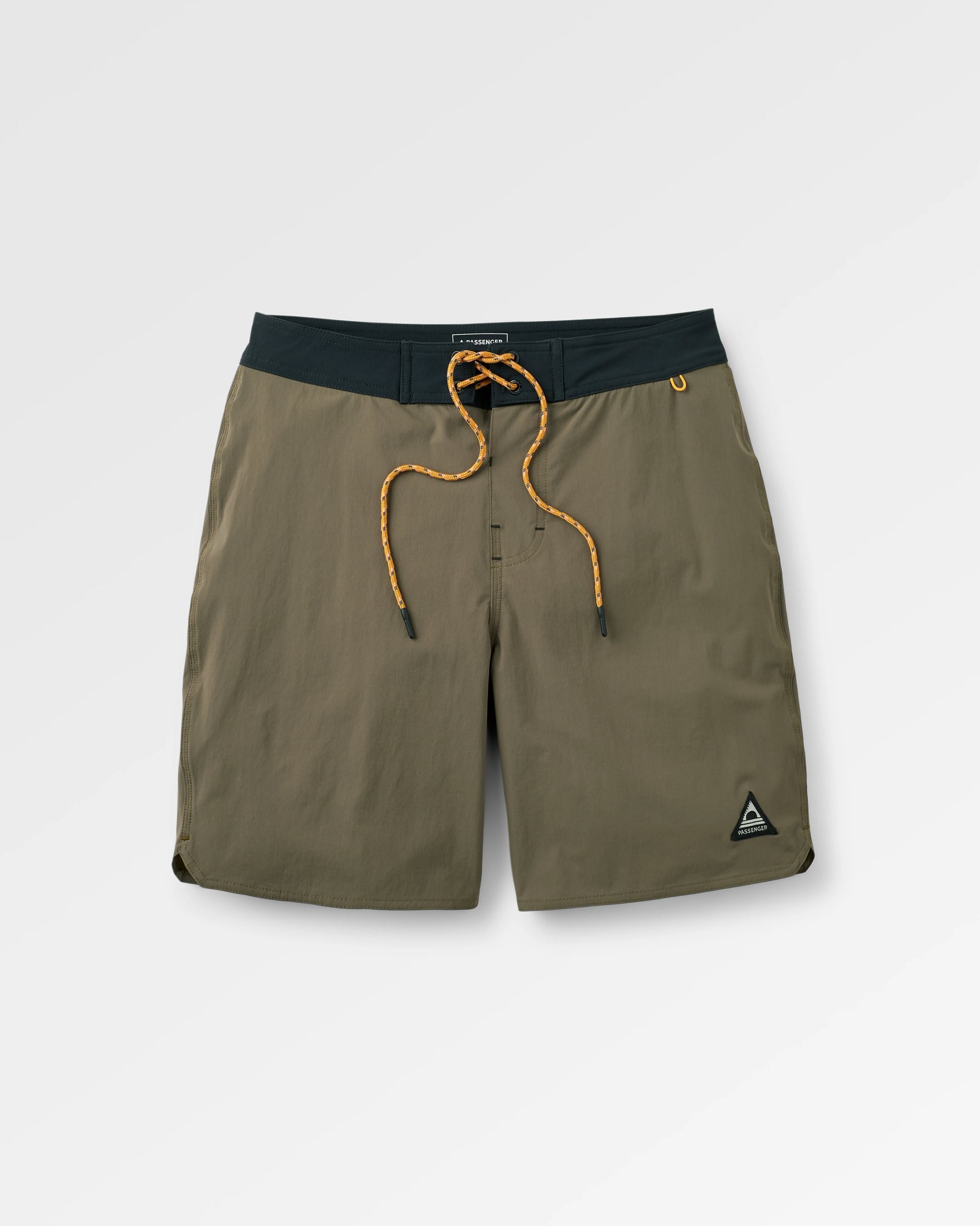Cruiser Netplus® Recycled 19" Boardshort - Khaki - Flatlay