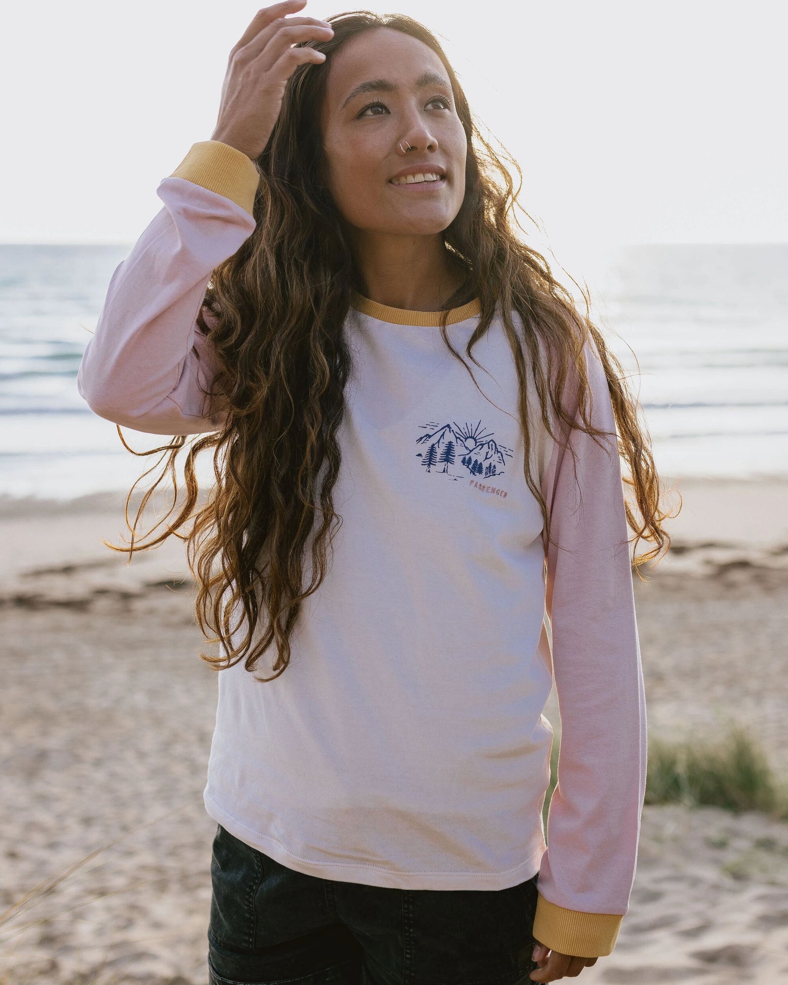 Riser LS T-Shirt Birch – Passenger