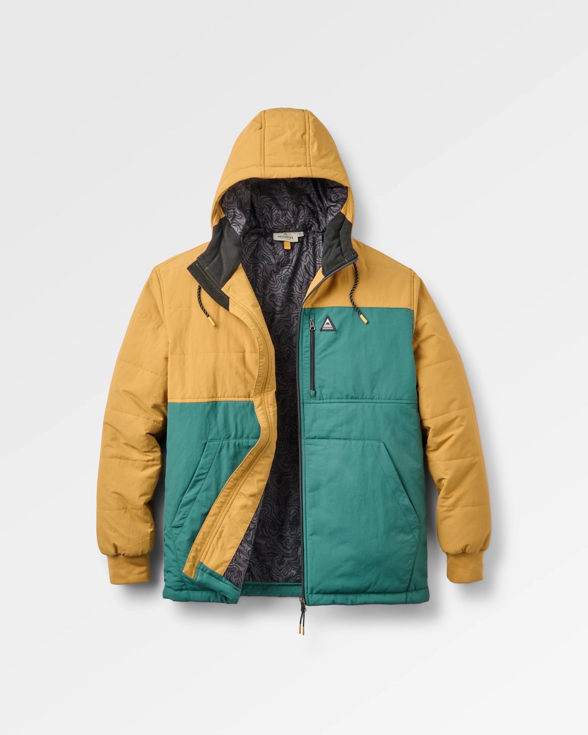Oceanic Insulated Full Zip Jacket Dusty Ochre/Deep Ocean – Passenger