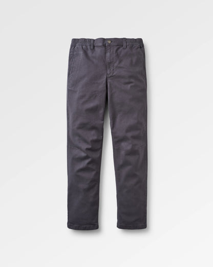 Horizon Comfort Chino - Charcoal - Flatlay