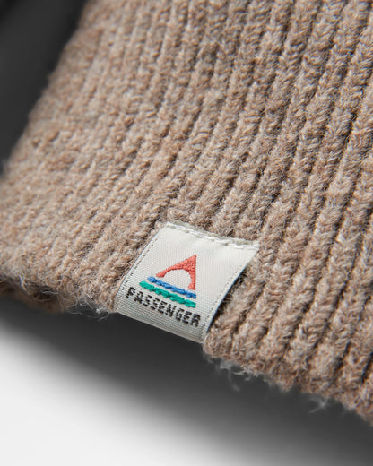 Panorama Knitted Jumper - Scenic Toffee - Flatlay