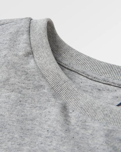 Escapism Recycled Cotton T-Shirt - Grey Marl