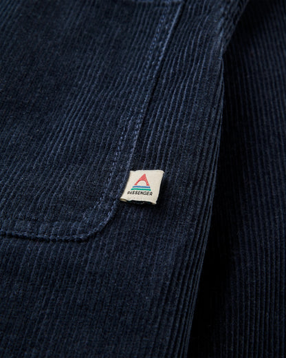 Backcountry Cord Shirt - Deep Navy - Flatlay