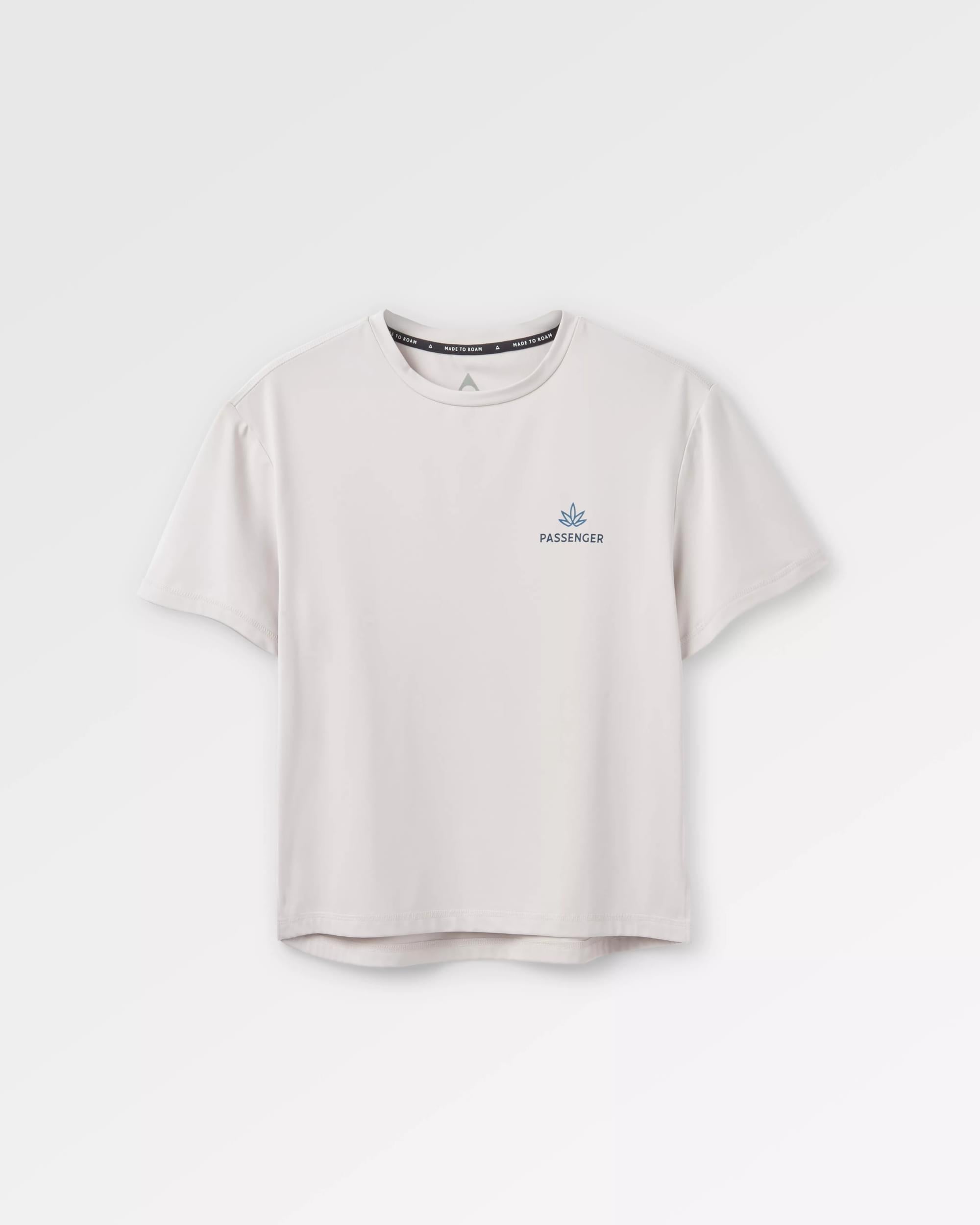 Align Active Recycled T-Shirt - Vintage White - Flatlay