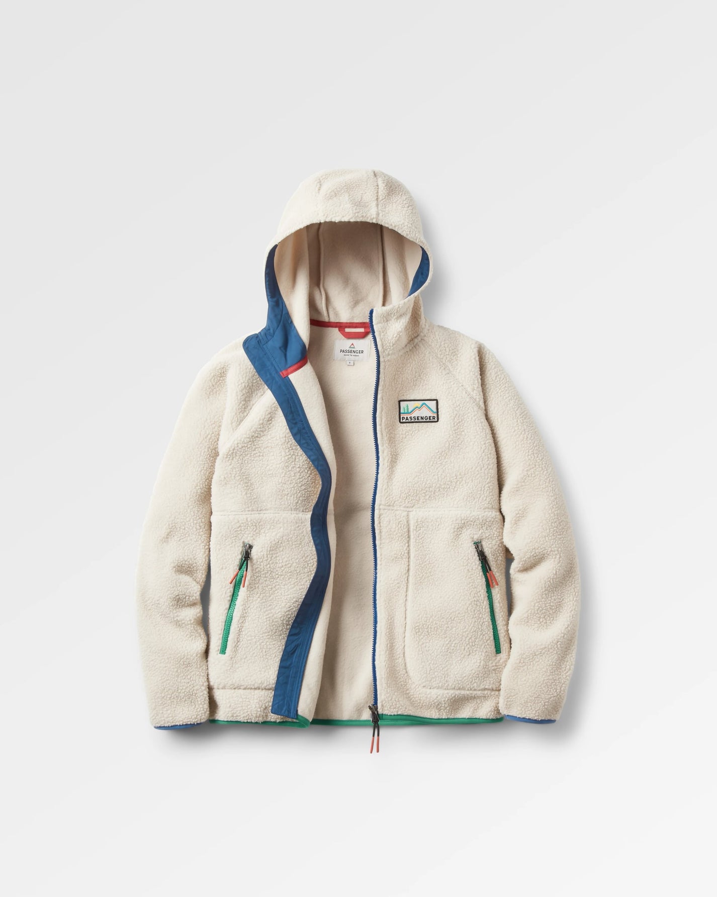 South Coast Sherpa Flannel Cream/Navy